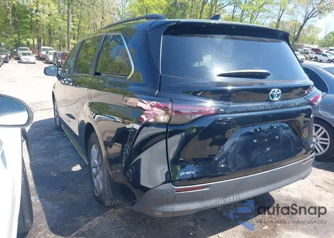 2025 Toyota Sienna Xle from USA, damaged, VIN 5TDYRKEC3SS226363